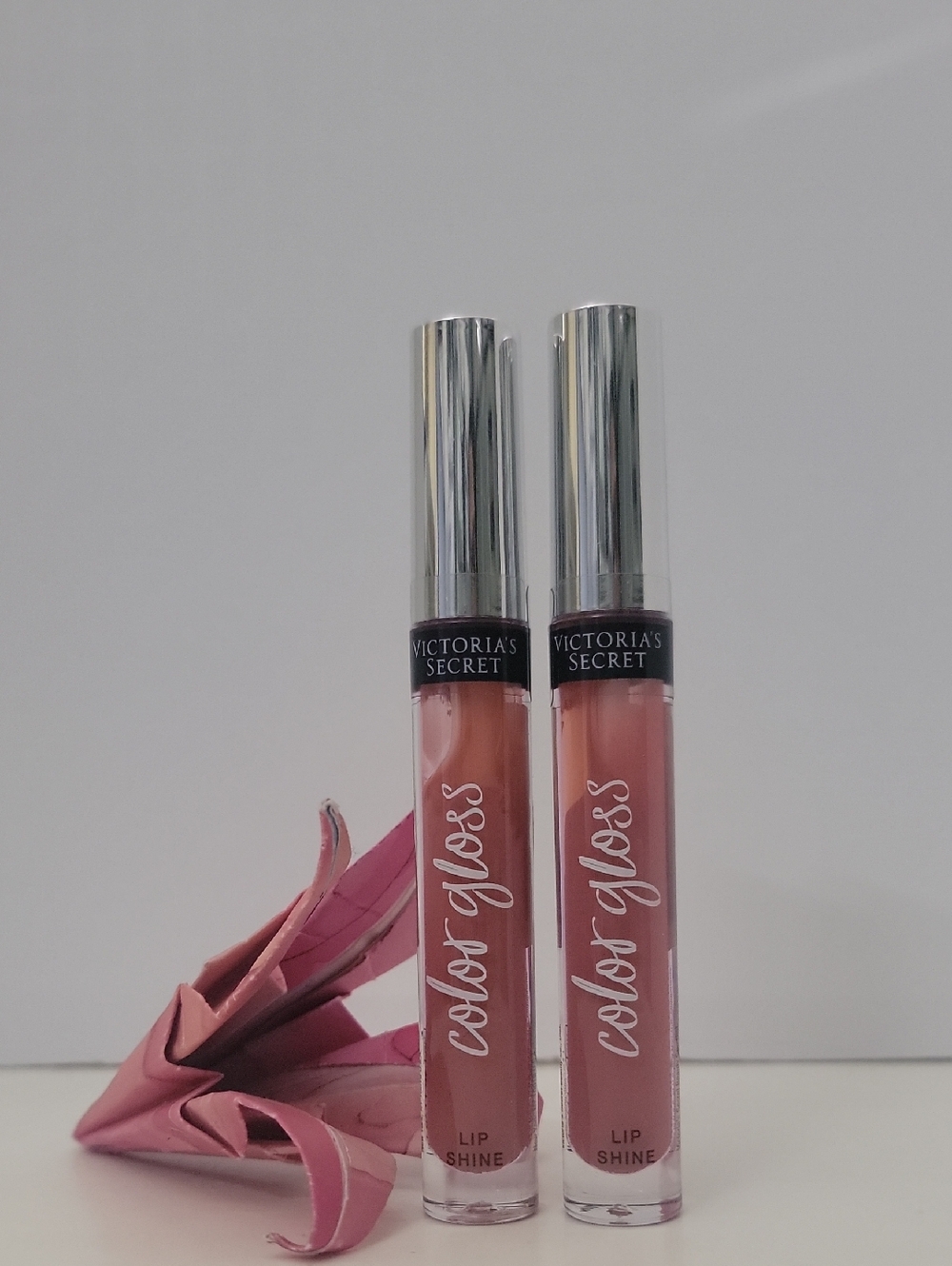 2 PK VICTORIA SECRET Color Gloss Lip Shine 0.11 oz / 3.1 g CHARMED
